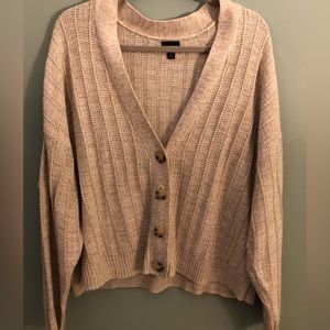 Oatmeal Knit Cardigan